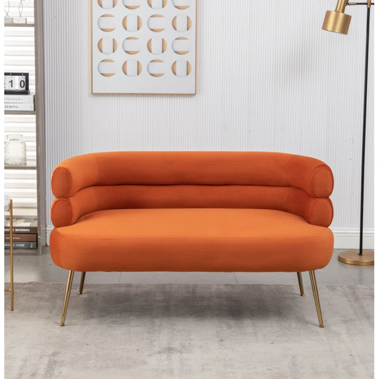 Demetrius 50'' Upholstered Loveseat