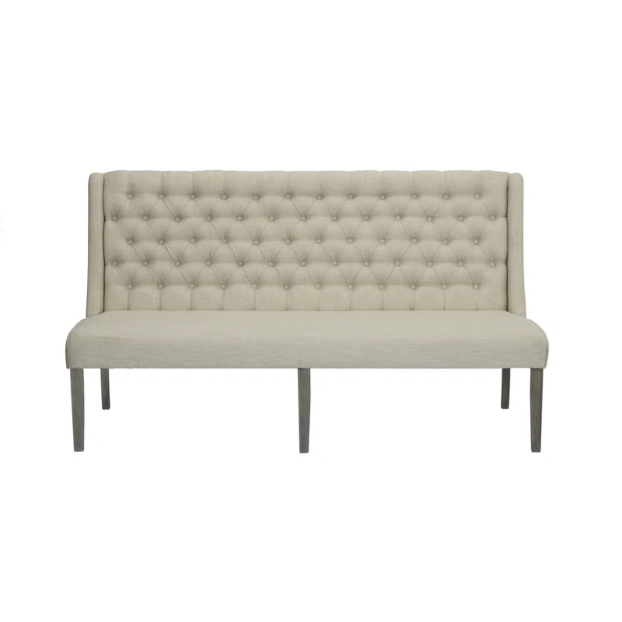 Nasser Linen Upholstered Bench